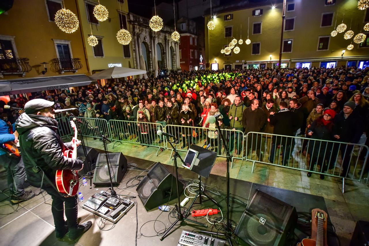 Doček Nove godine u Zadru