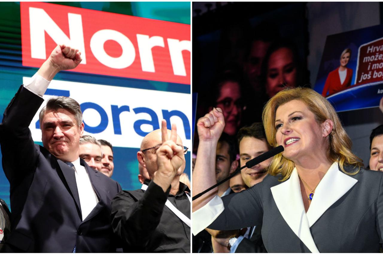 Zoran Milanović i Kolinda Grabar-Kitarović