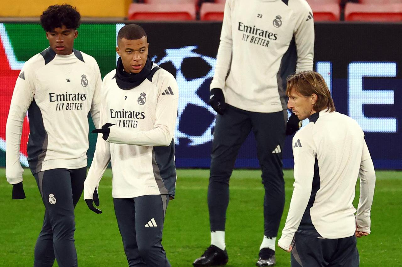 Champions League - Real Madrid Training