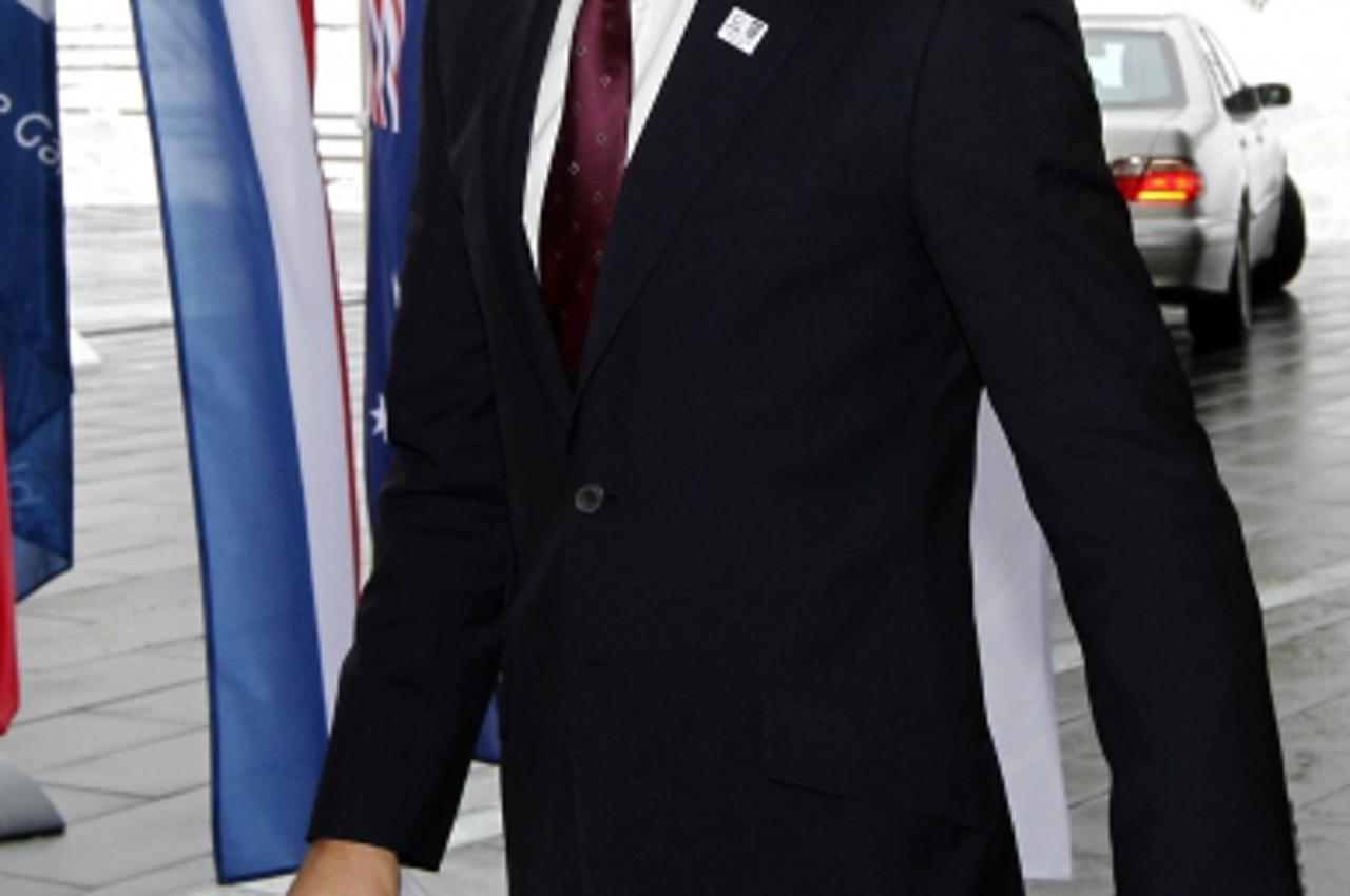 'David Beckham arrives for the final presentations for the 2018 and 2022 FIFA World Cup host nations bids, at FIFA headquarters in Zurich December 2, 2010. The World Cup host nations will be selected 