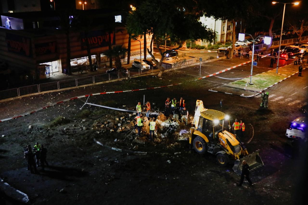 Aftermath of Israeli strikes on Beirut's southern suburbs