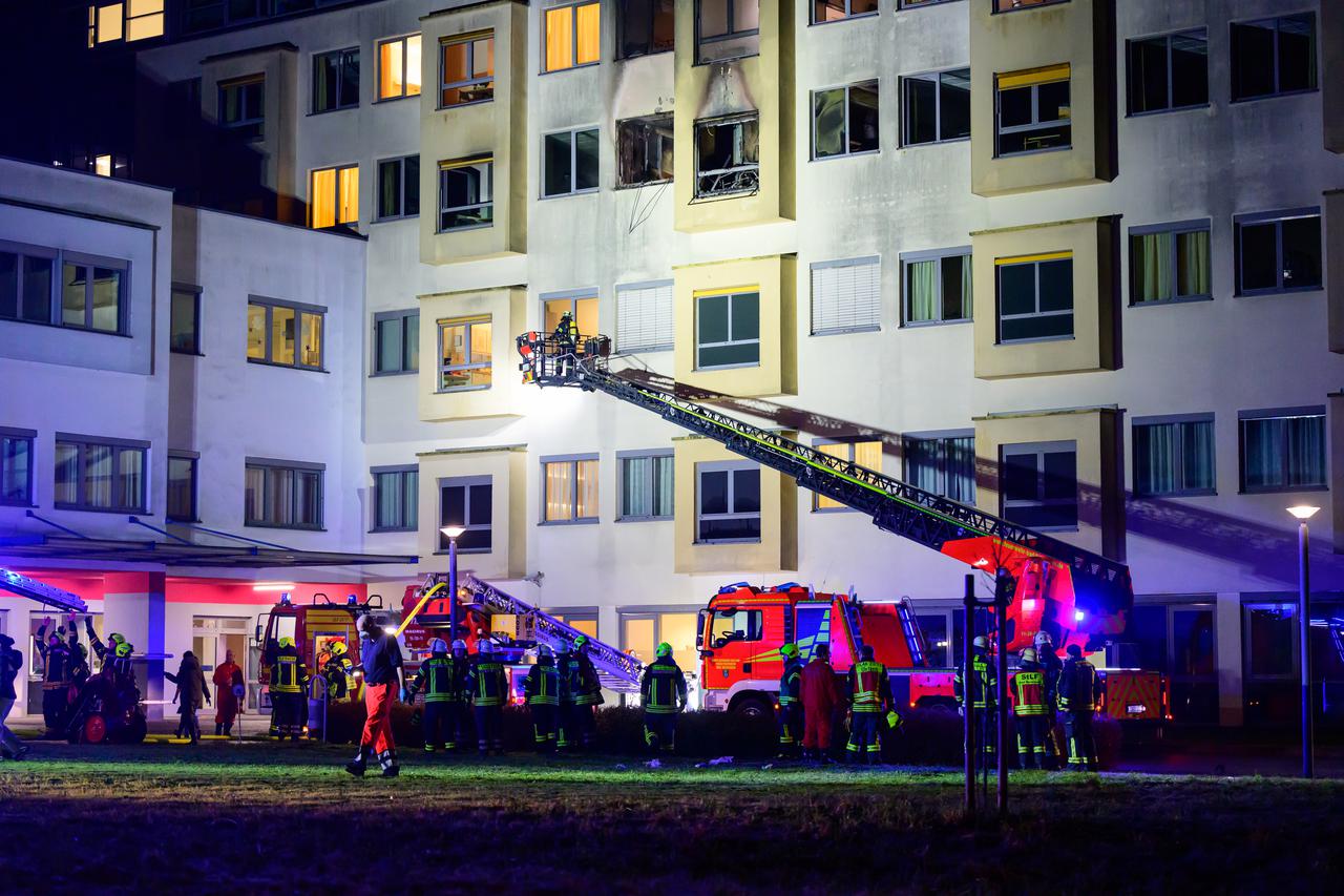 Fire in hospital in Uelzen