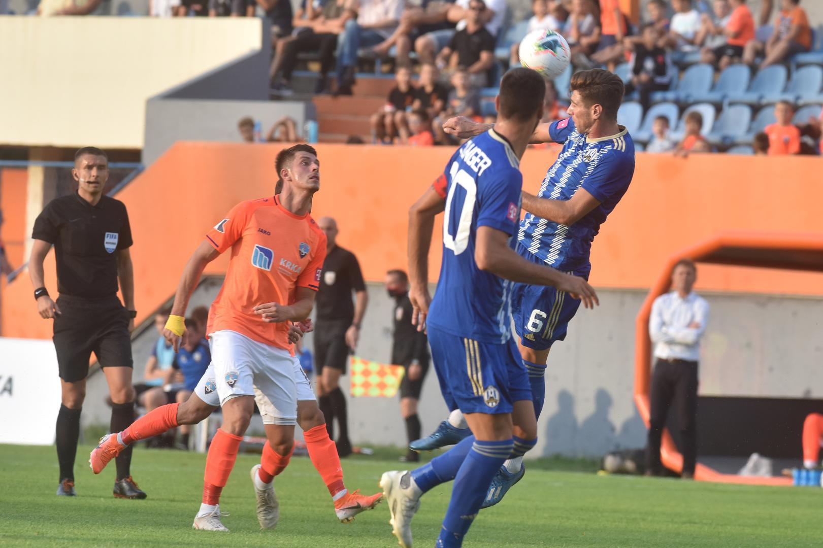 18.09.2020., Sibenik - Hrvatski Telekom prva liga, 5. kolo, HNK Sibenik - NK Lokomotiva. Photo: Hrvoje Jelavic/PIXSELL