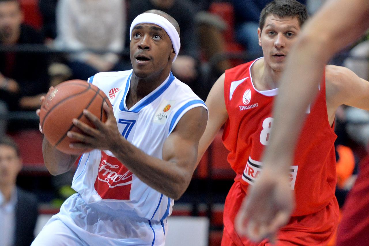 02.11.2014., KC Drazen Petrovic, Zagreb - 6. kolo ABA Lige, KK Cibona - KK Szolnoki Olaj. Jerel Blassingame.  Photo: Marko Prpic/PIXSELL