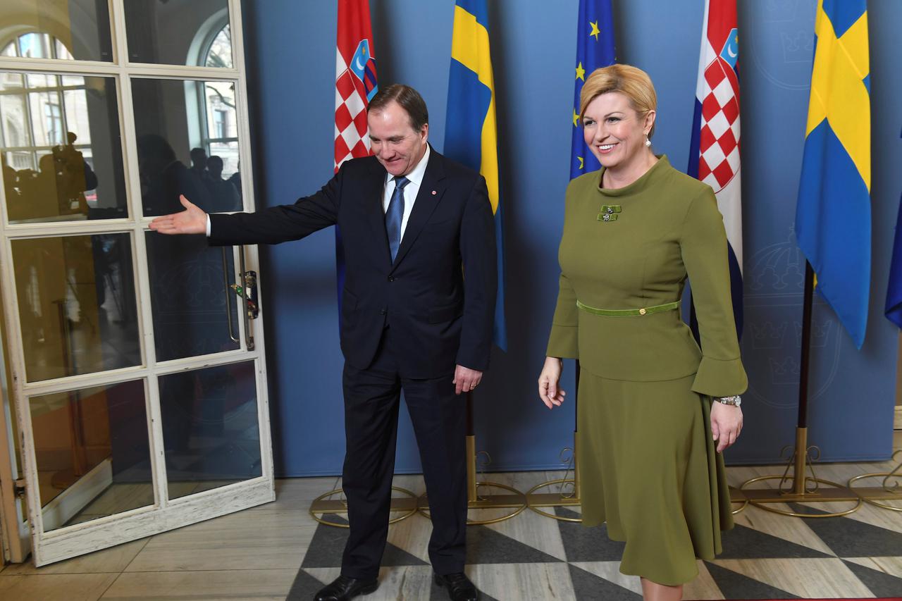 kolinda grabar kitarović Lofven