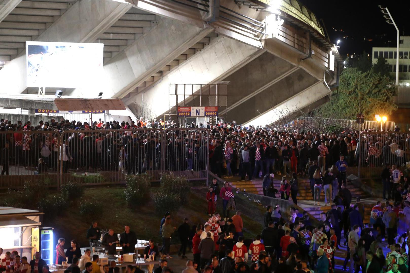 25.03.2023. Split, stadion Poljud  - Utakmica kvalifikacija za EURO 2024, Hrvatska – Wales. Photo: Matija Habljak/PIXSELL