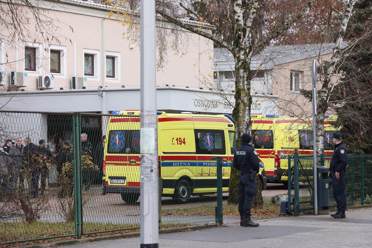 Napad nožem u zagrebačkoj školi, ranjena učiteljica i učenici