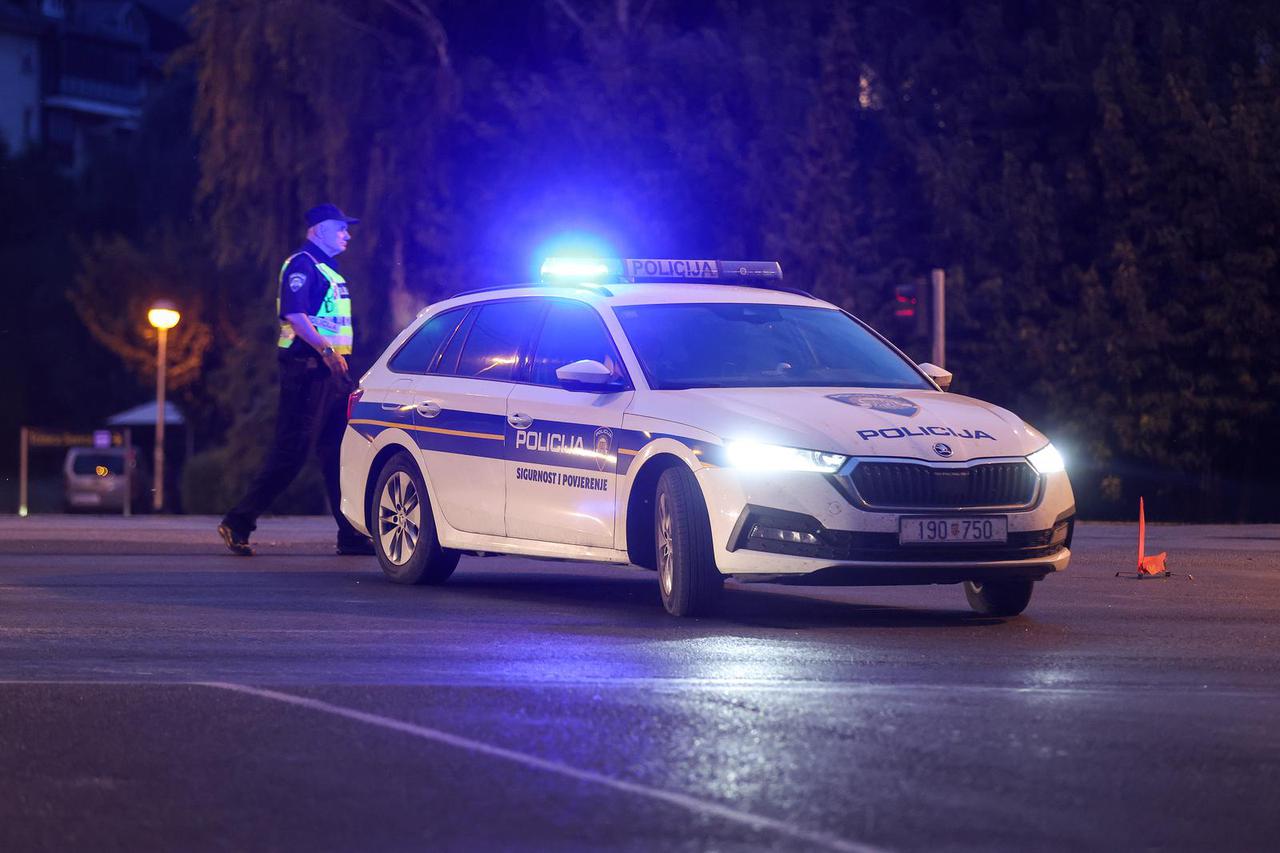 Zagreb: Prometna nesreća na križanju Ulice Milke Trnine i Avenije Marina Držića