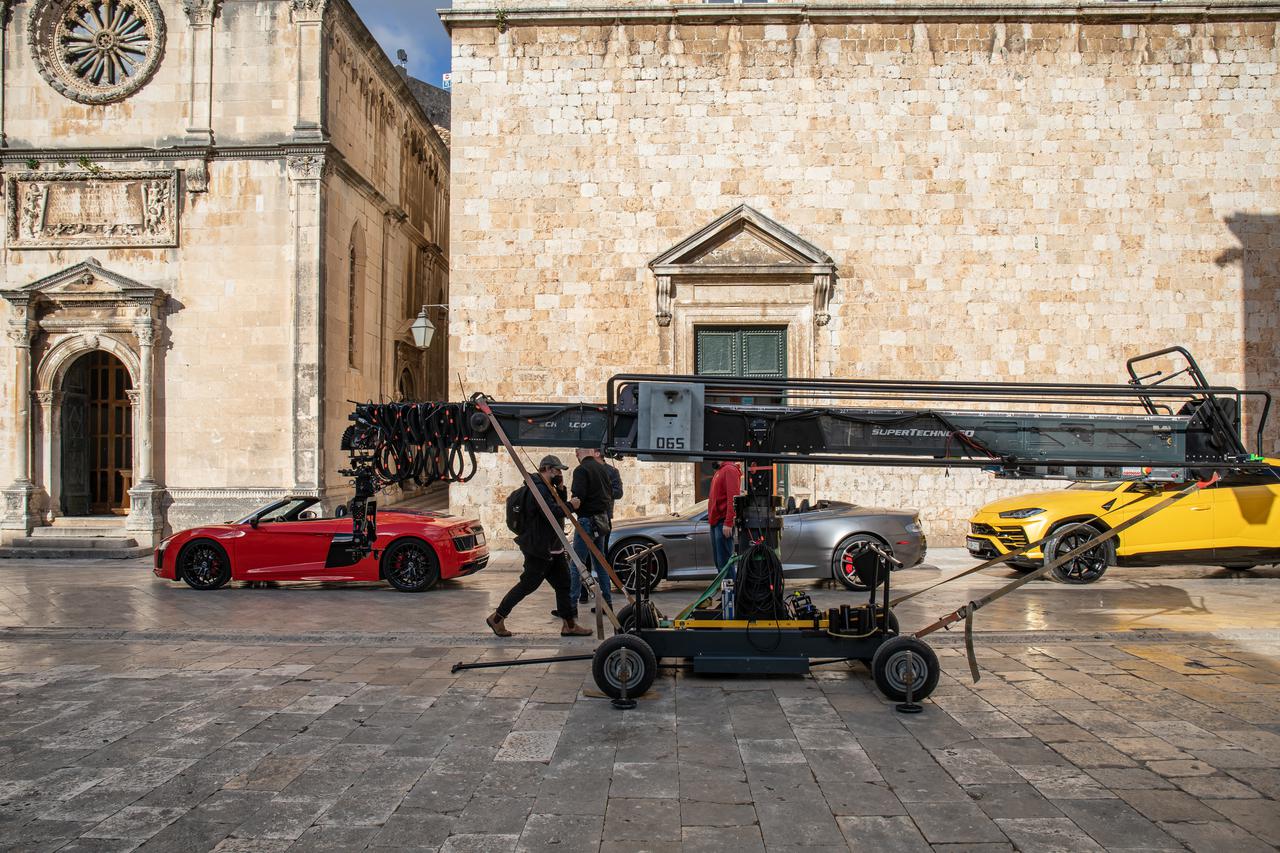 Dubrovnik: Pripreme za snimanje američke serije Jack Ryan na Stradunu