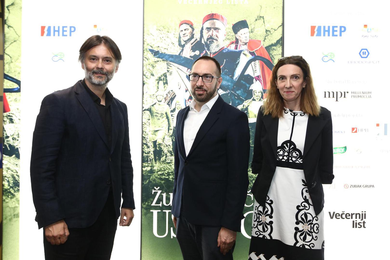 14.06.2022.Zagreb- Premijera dokumentarno igranog filma Vecernjeg lista  "Zumberacki uskoci" u Branimir Mingele Mallu.
 Photo: Boris Scitar/Vecernji list/PIXSELL