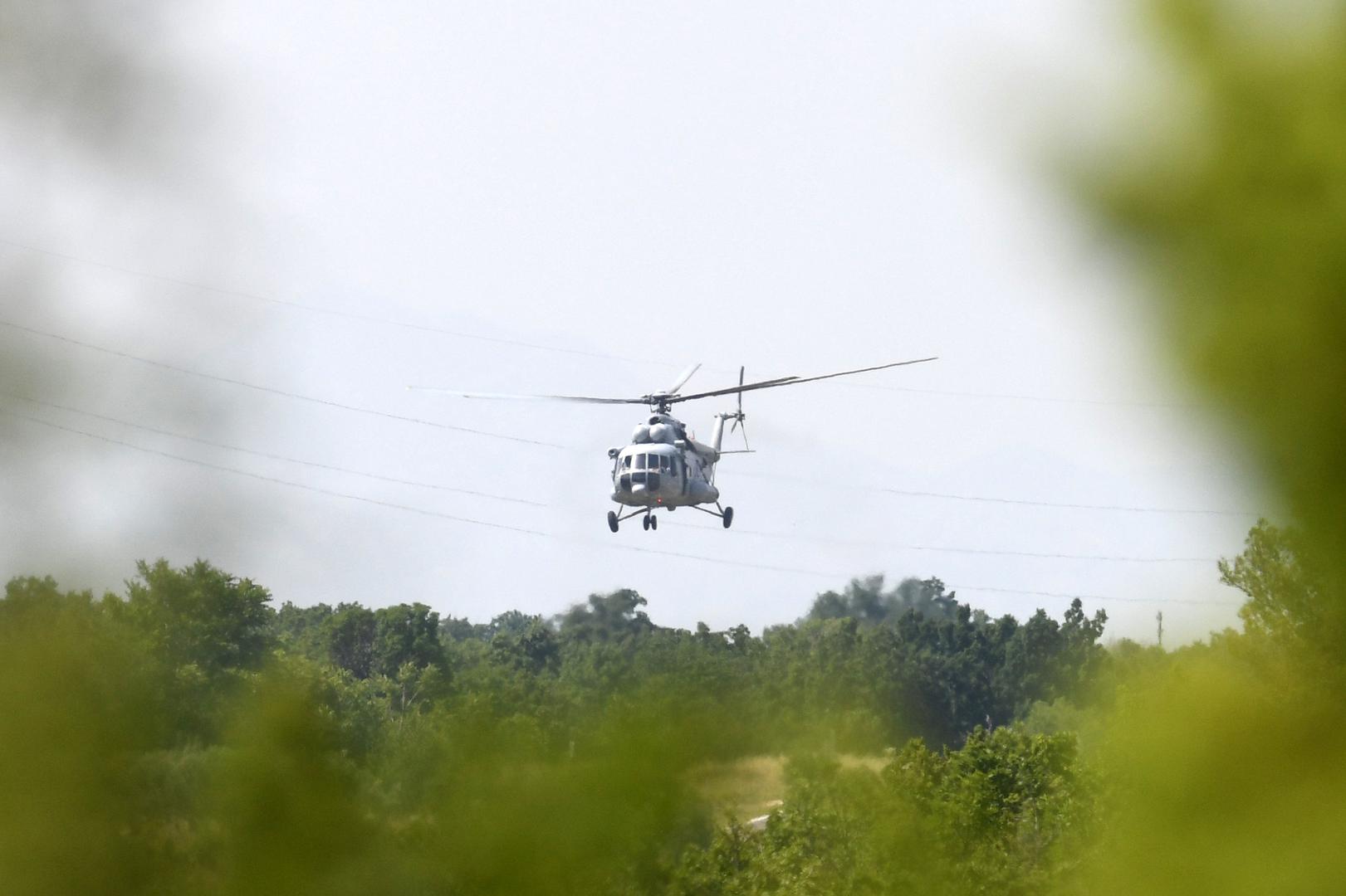 21.06.2023., Pakovo Selo - U kanjonu rijeke Cikole na podrucju Pakova Sela u Sibensko-kninskoj zupaniji srusio se helikopter madjarskih oruzanih snaga koji se u Hrvatskoj nalazi na obuci. Photo: Hrvoje Jelavic/PIXSELL