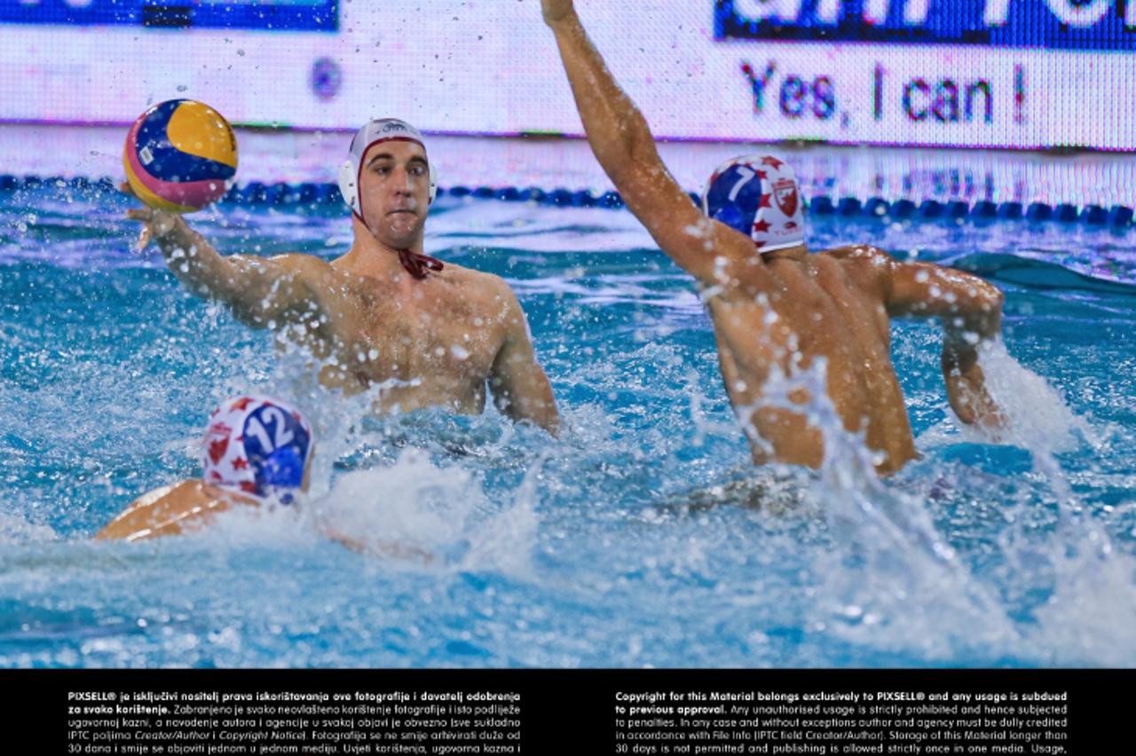 '27.02.2013., bazeni na Gruzu, Dubrovnik - Liga prvaka, 10. kolo, Jug CO - Crvena Zvezda. Photo: Grgo Jelavic/PIXSELL'