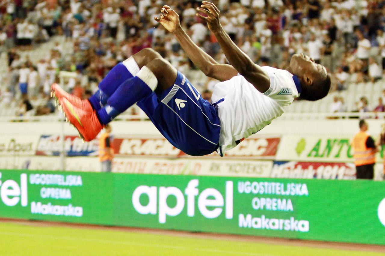 16.08.2014., stadion Poljud, Split - MAXtv 1. HNL, 05. kolo, HNK Hajduk - NK Zadar. Jean Kouassi. Photo: Ivana Ivanovic/PIXSELL