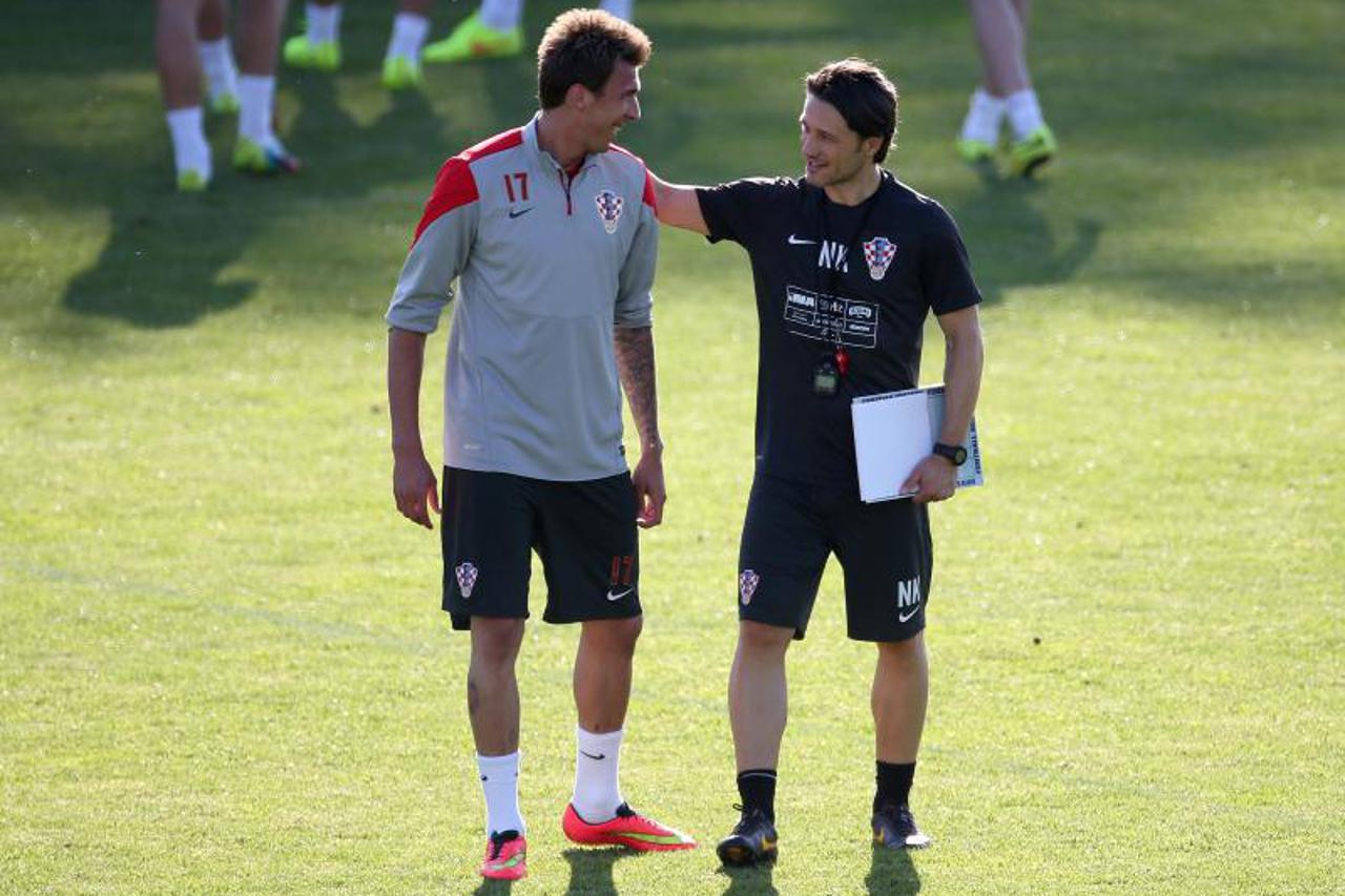 Niko Kovač i Mario Mandžukić