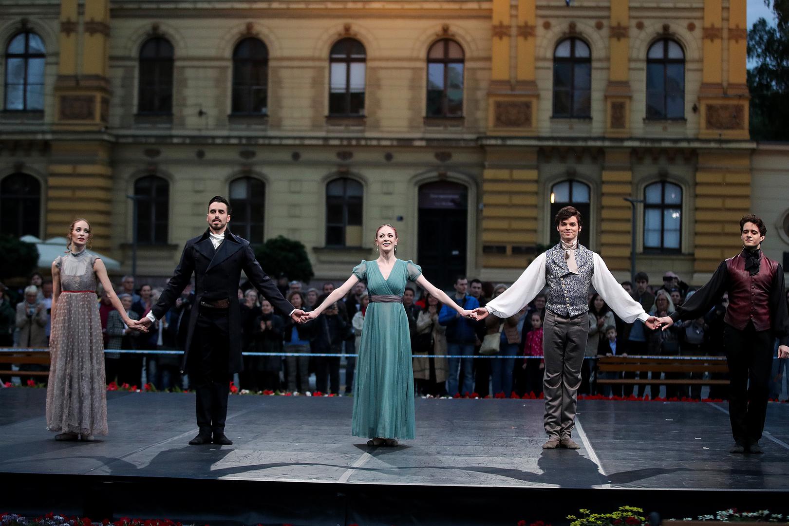 30.05.2020., Zagreb - Svecani koncert ispred HNK u povodu Dana drzavnosti. 

Photo: Goran Stanzl/PIXSELL