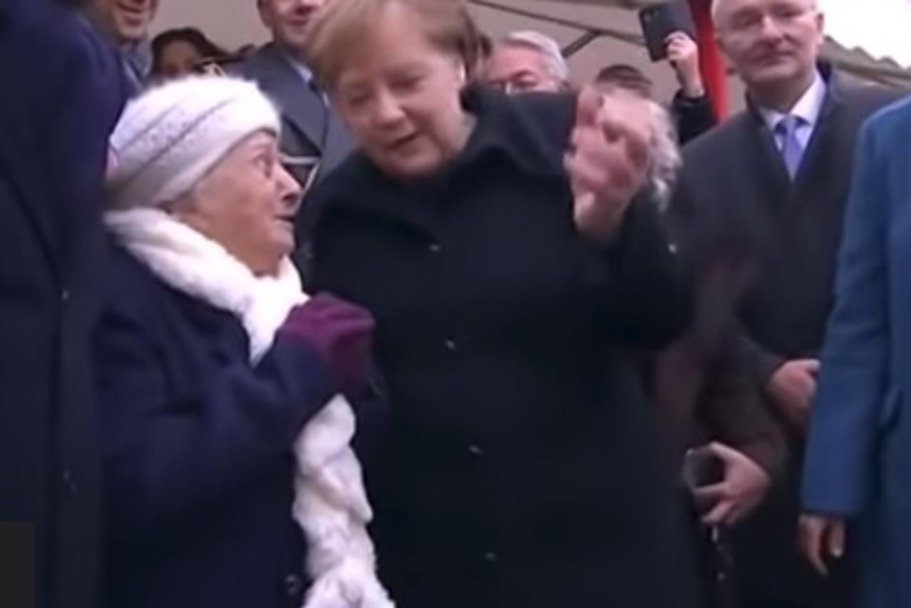 Merkel i Macron