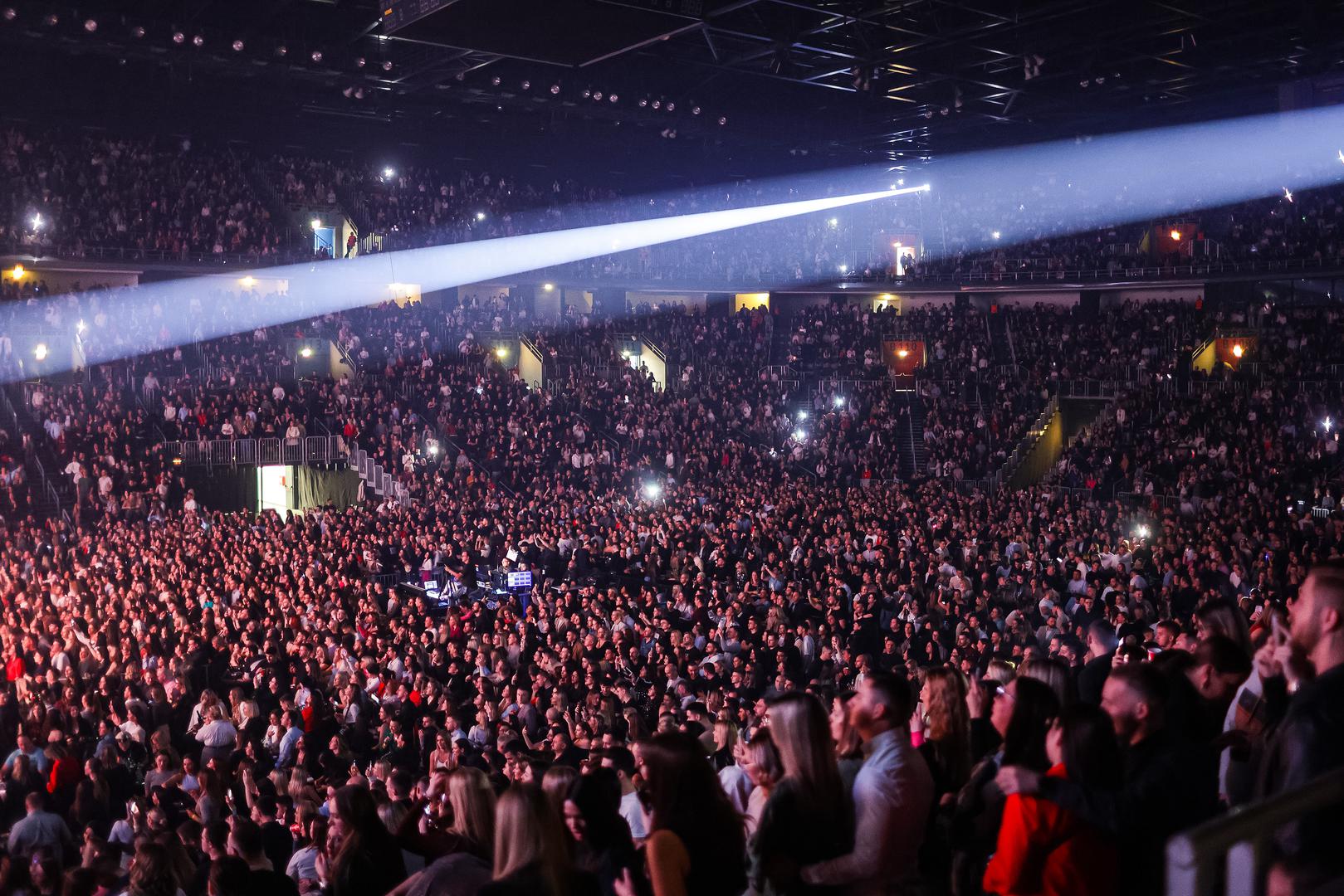 14.02.2024., Zagreb - Koncert Ace Pejovica u Areni. Photo: Luka stanzl/PIXSELL