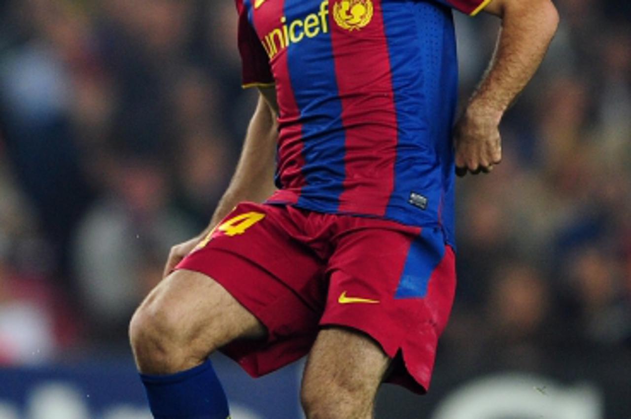 'Javier Mascherano, Barcelona Photo: Press Association/Pixsell'