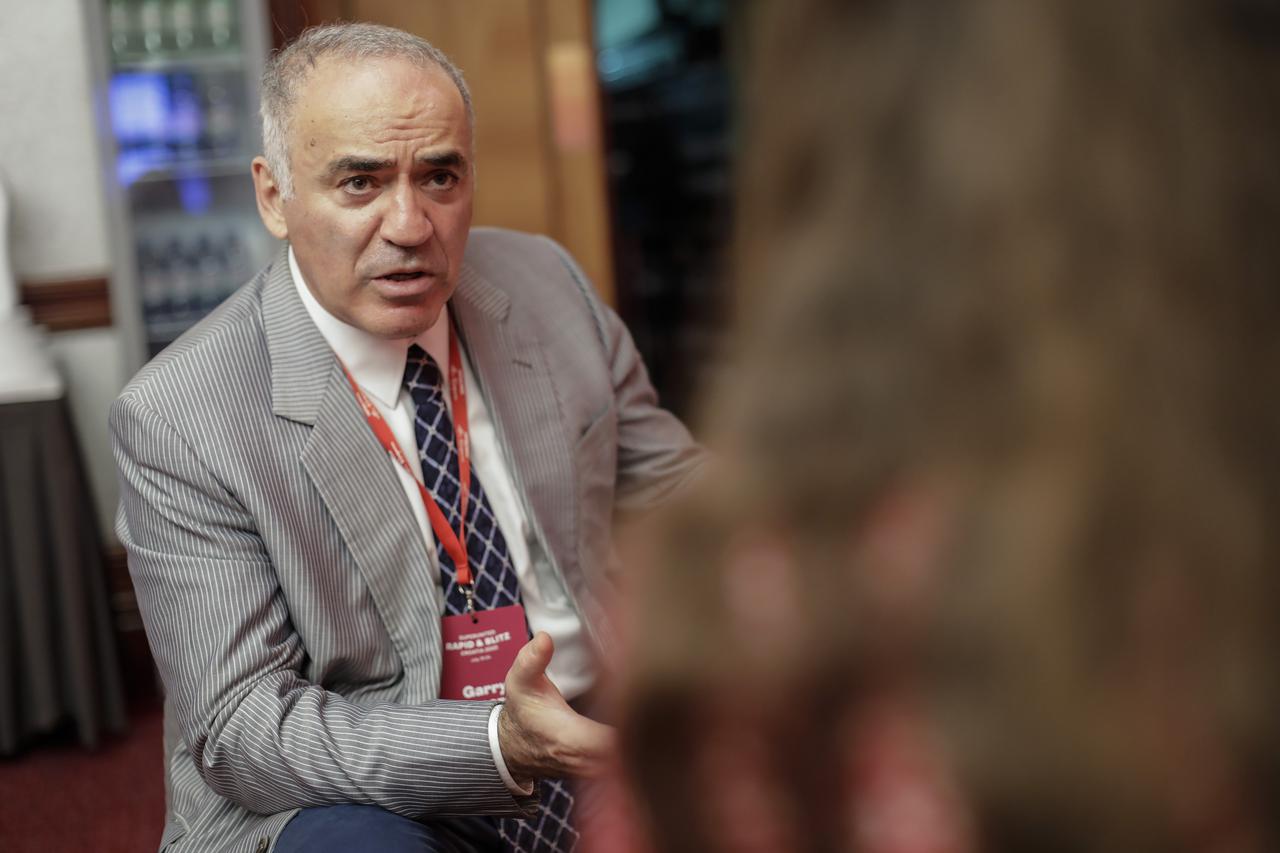 Zagreb: Gari Kasparov, šahovski velemajstor