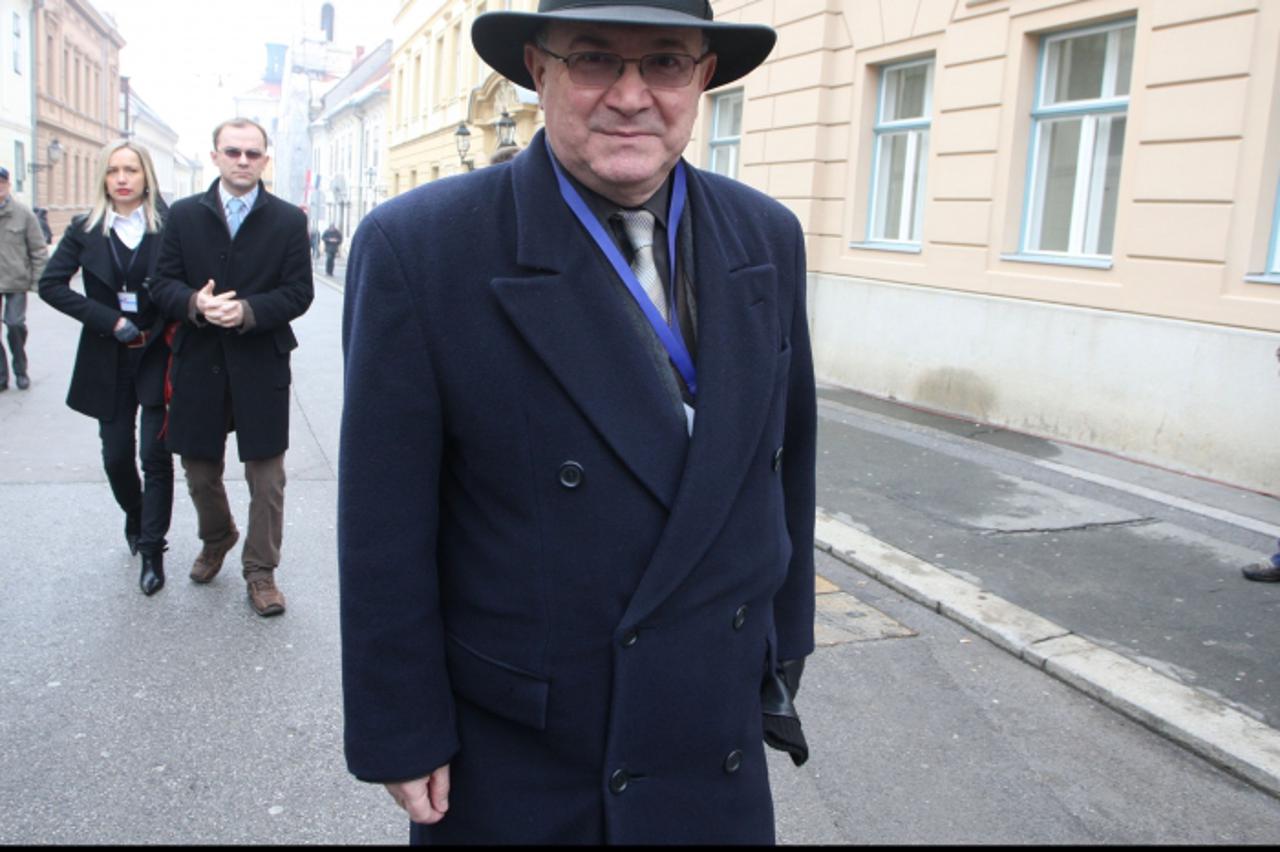 '18.02.2010., Zagreb - Svecana inauguracija treceg hrvatskog predsjednika Ive Josipovica na Markovom trgu. Mate Granic. Photo: Petar Glebov/PIXSELL'