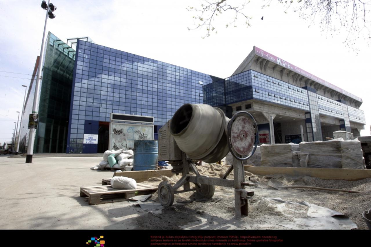 '19.04.2010., Zagreb - Ilustracija za gradnju Maksimirskog stadiona.  Photo: Slavko Midzor/PIXSELL'