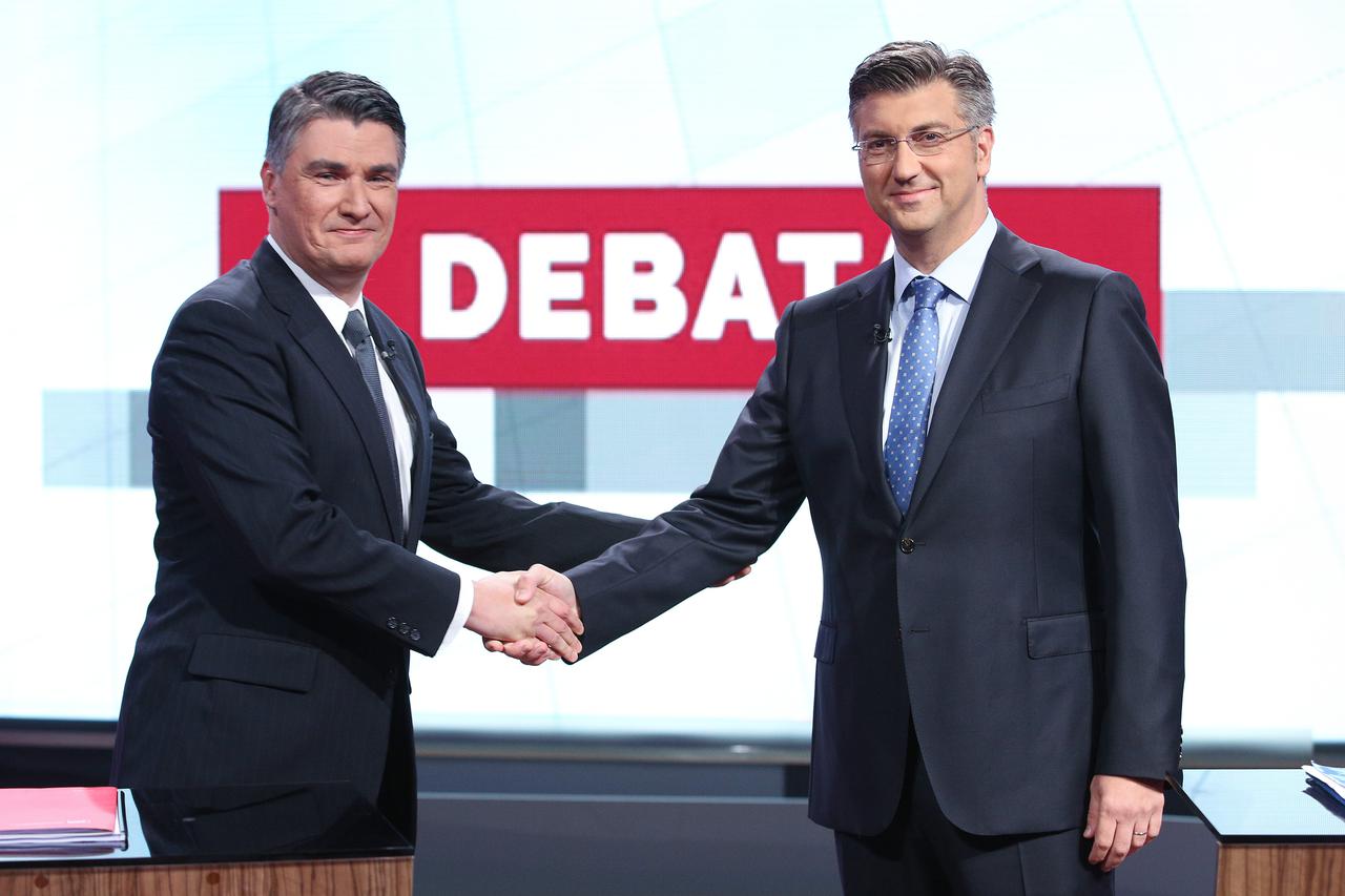 Zoran Milanović i Andrej Plenković