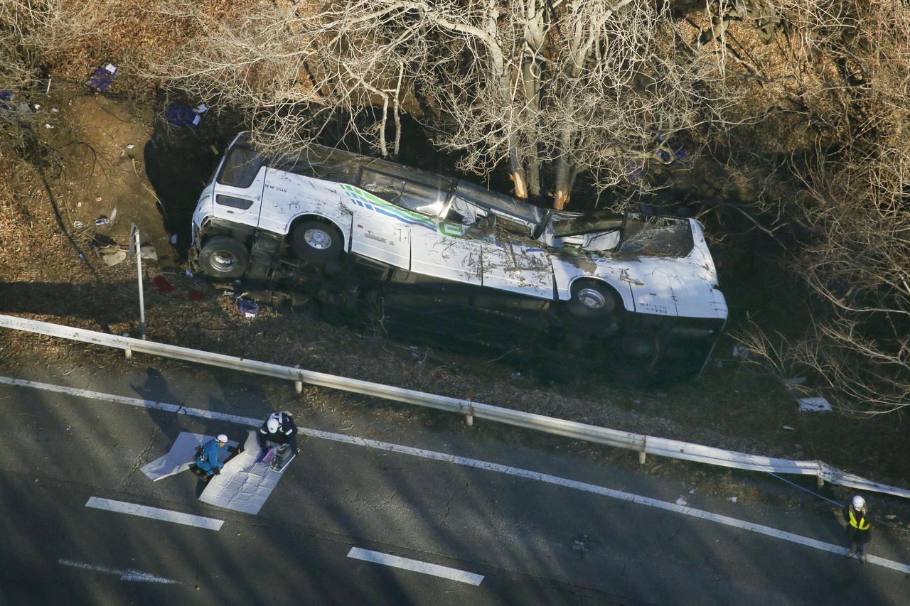 japan, autobusna nesreća