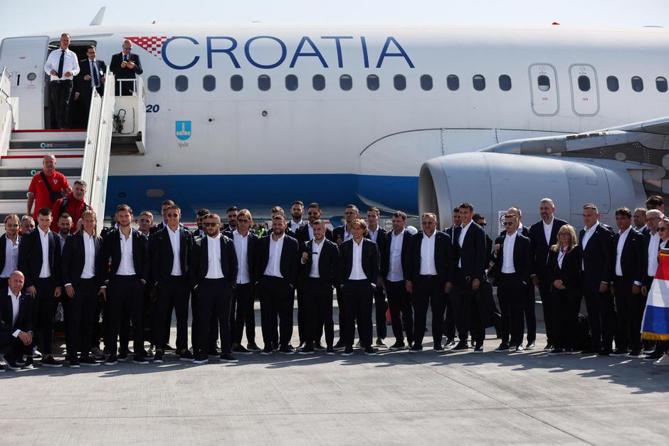 FIFA World Cup Qatar 2022 Arrival - Croatia team arrives in Doha