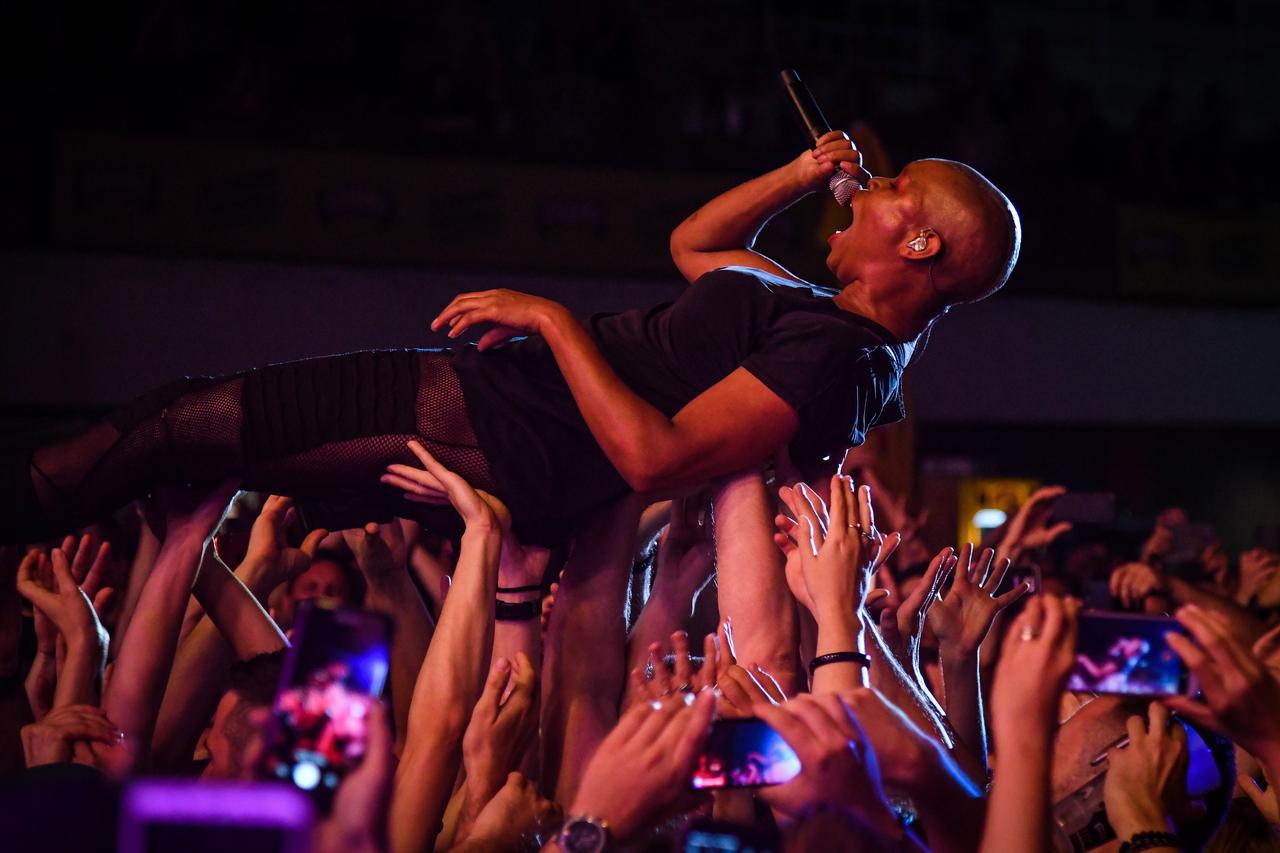 Koncert grupe Skunk Anansie na zagrebačkoj Šalati