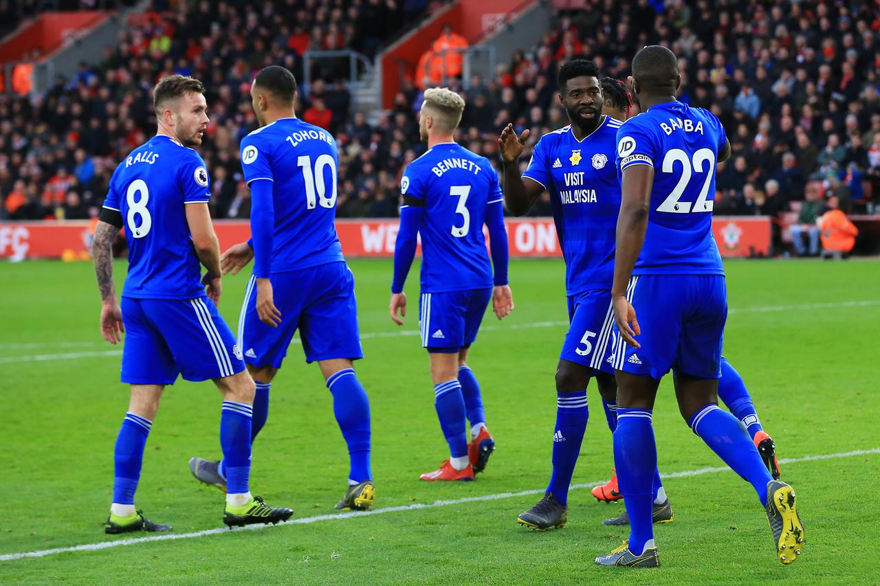 Southampton: Premierliga, Southampton - Cardiff City (1-2)