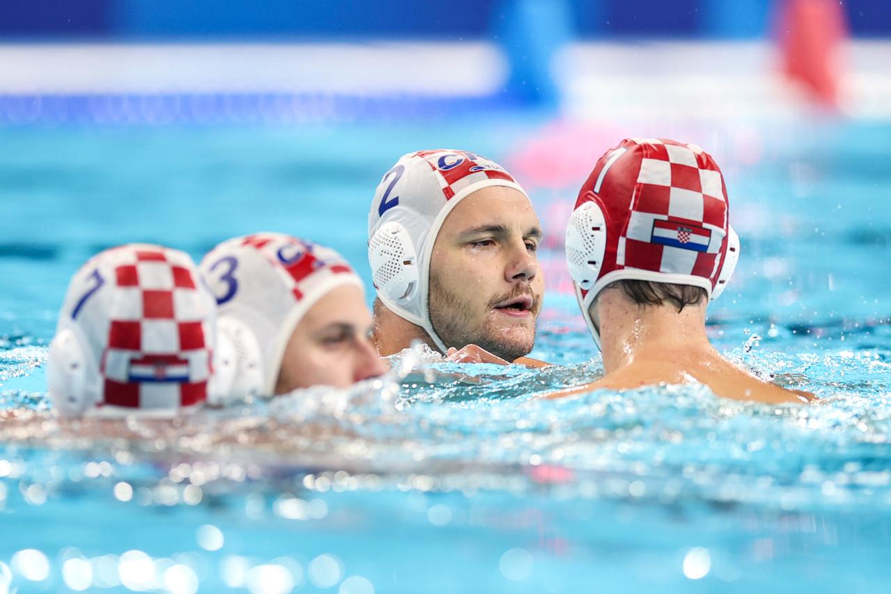 Susret Hrvatske i Španjolske u četvrtfinalu Olimpijskih igara u Parizu