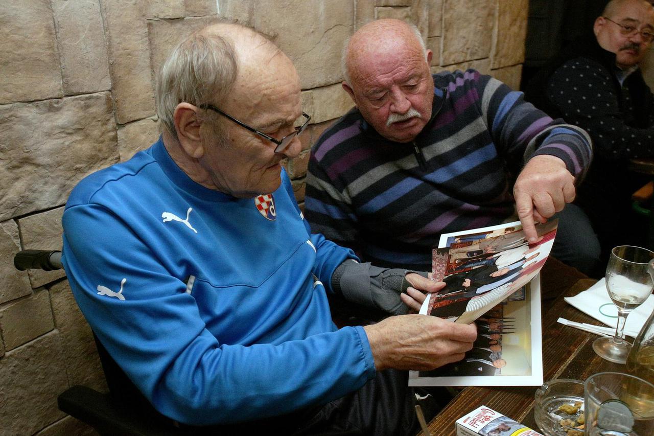 Zagreb: Proslava 75. rođendana Rudolfa Beline, nekadašnjeg igrača i trenera Dinama