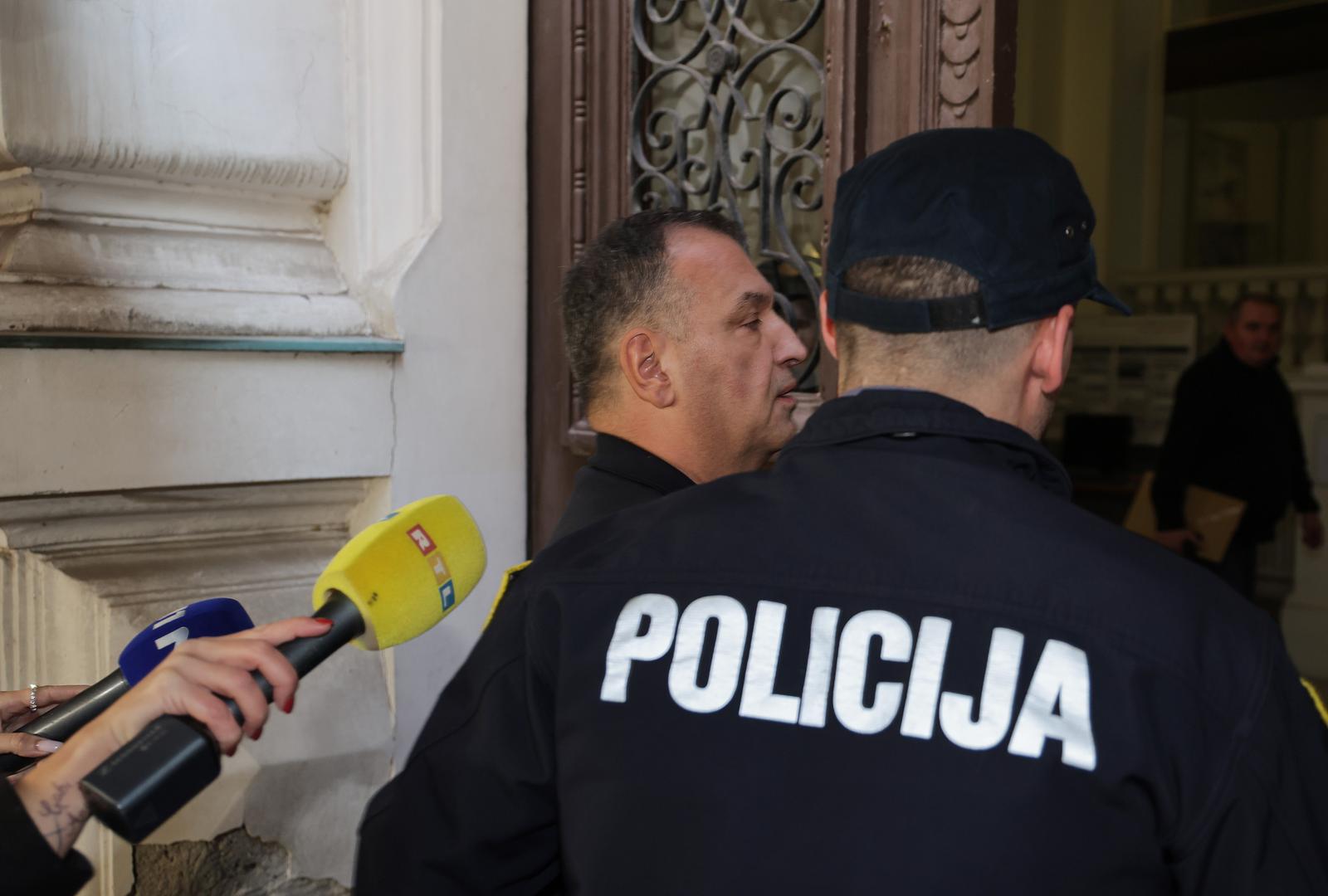 16.11.2024., Zagreb – Vili Beroš i osumnjičenici dovedeni na istražno ročište na Županijskom sudu Photo: Luka stanzl/PIXSELL