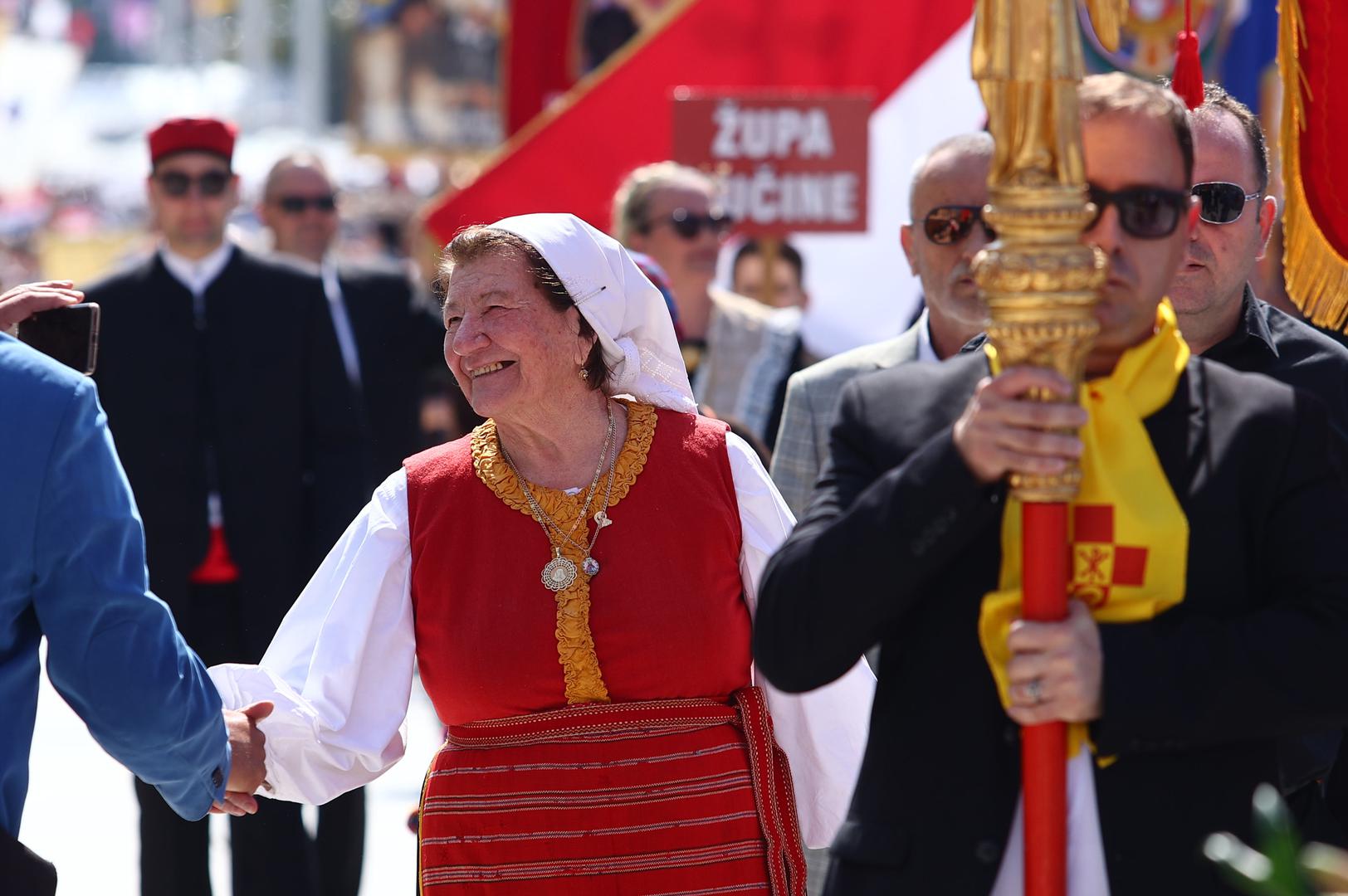 07.05.2023., Split - Procesija i misa povodom blagdana sv. Dujma. Photo: Miroslav Lelas/PIXSELL