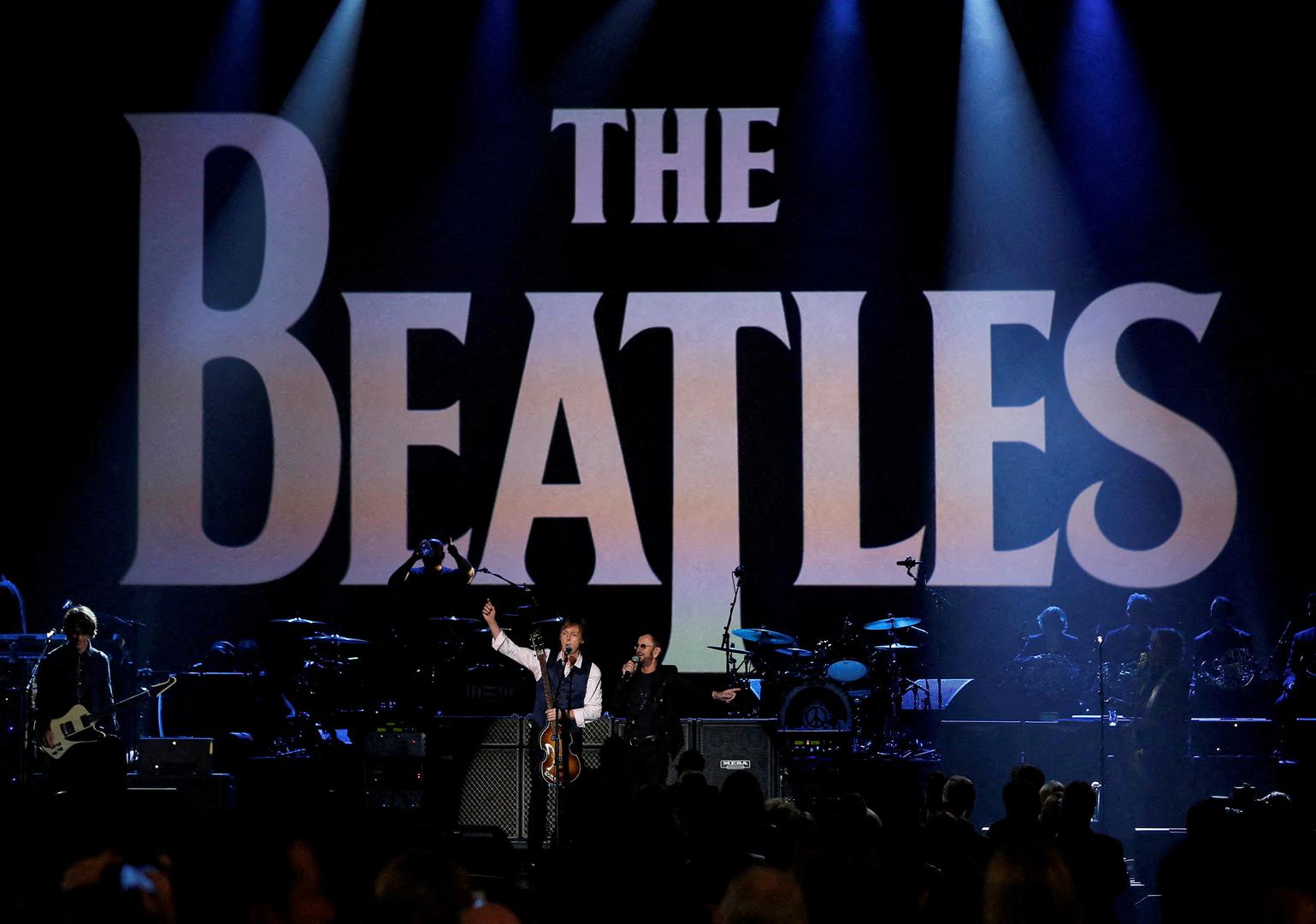 FILE PHOTO: Paul McCartney (L) and Ringo Starr perform during the taping of "The Night That Changed America: A GRAMMY Salute To The Beatles", which commemorates the 50th anniversary of The Beatles appearance on the Ed Sullivan Show, in Los Angeles January 27, 2014.   REUTERS/Mario Anzuoni/File Photo Photo: MARIO ANZUONI/REUTERS