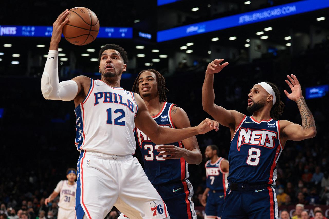 NBA: Philadelphia 76ers at Brooklyn Nets