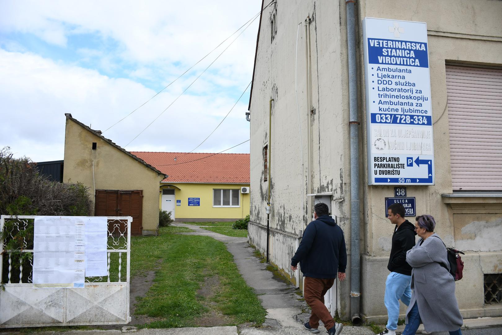 Dio građana Virovitice glasali u Veterinarskoj stanici