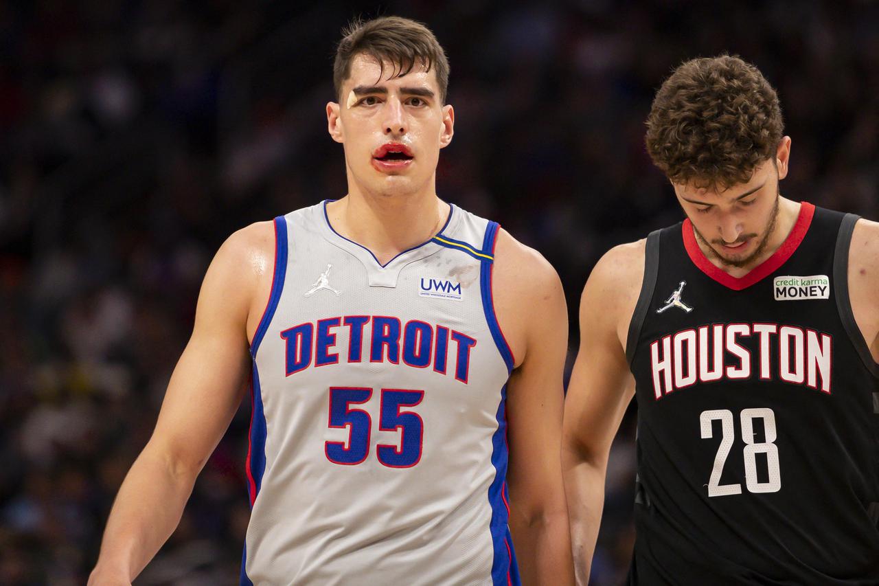 NBA: Houston Rockets at Detroit Pistons