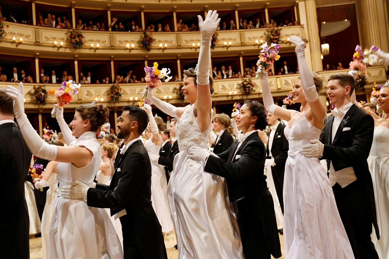 The traditional Opera Ball in Vienna