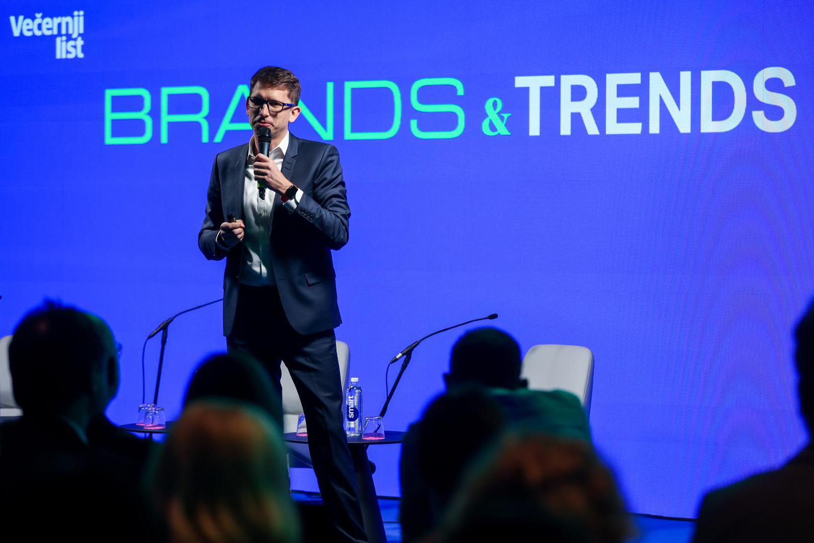 12.12..2024., Zagreb - Konferencija "Brands&Trends"  u hotelu Zonar. Sorin Patilinet (Marketing Effectiveness Global Leader, Mars, Bruxelles):  The Art and Science of Effective Advertising Photo: Igor Kralj/PIXSELL