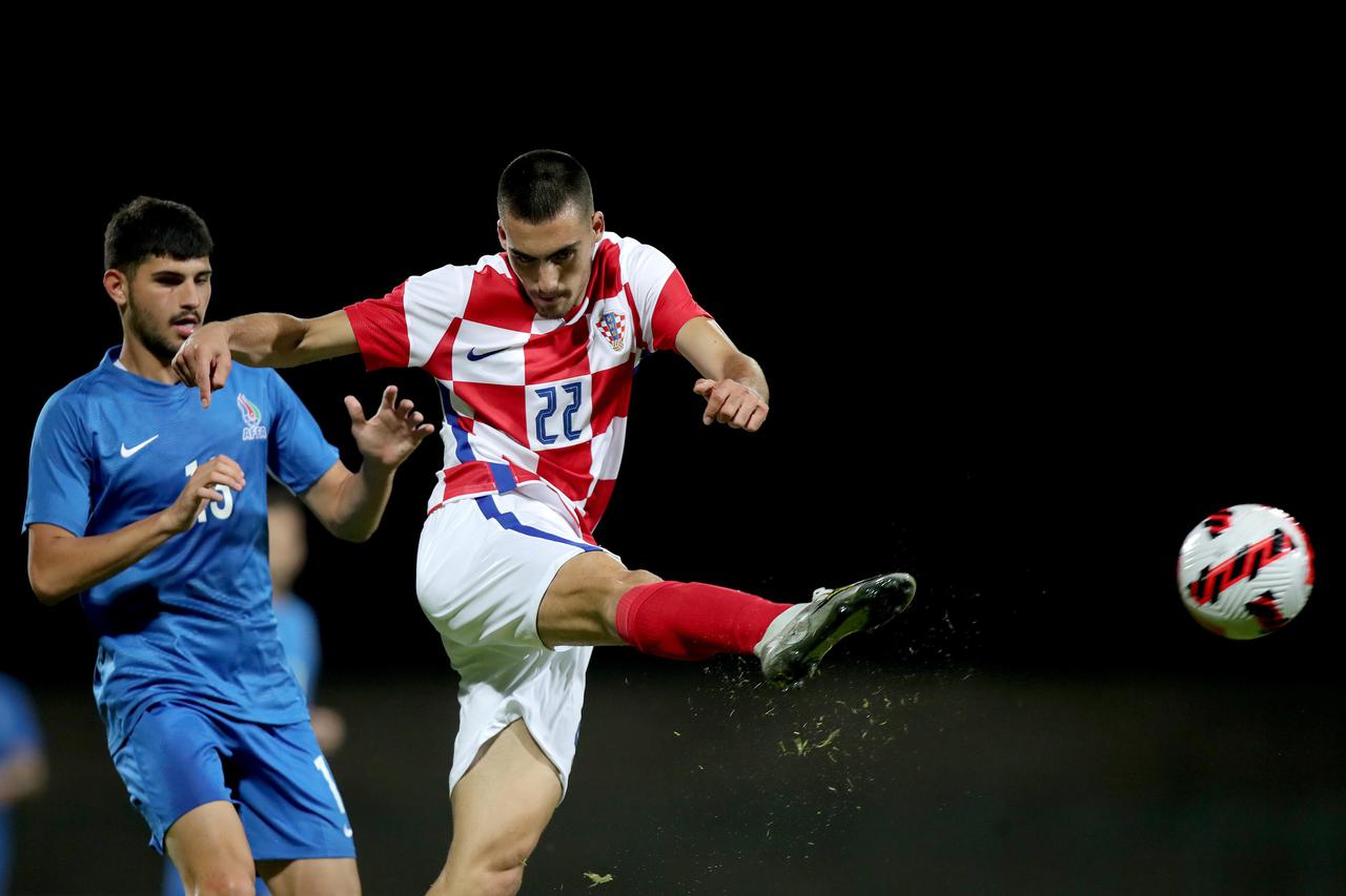 Velika Gorica: Kvalifikacije za U21 Europsko prvenstvo, Hrvatska Azerbajdžan 