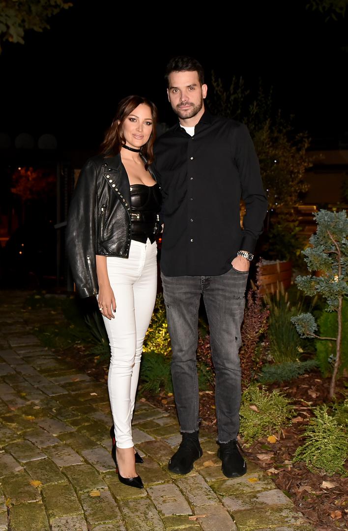 02, October, 2019, Belgrade - Opening of the new season of "Three Dots" restaurant. Aleksandra Prijovic and Filip Zivojinovic. Photo: M.M./ATAImages.

02, oktobar 2019, Beograd - Otvaranje nove sezone restorana "Tri tacke". Fhoto: M.M./ATAImages.
 Photo: M.M./PIXSELL