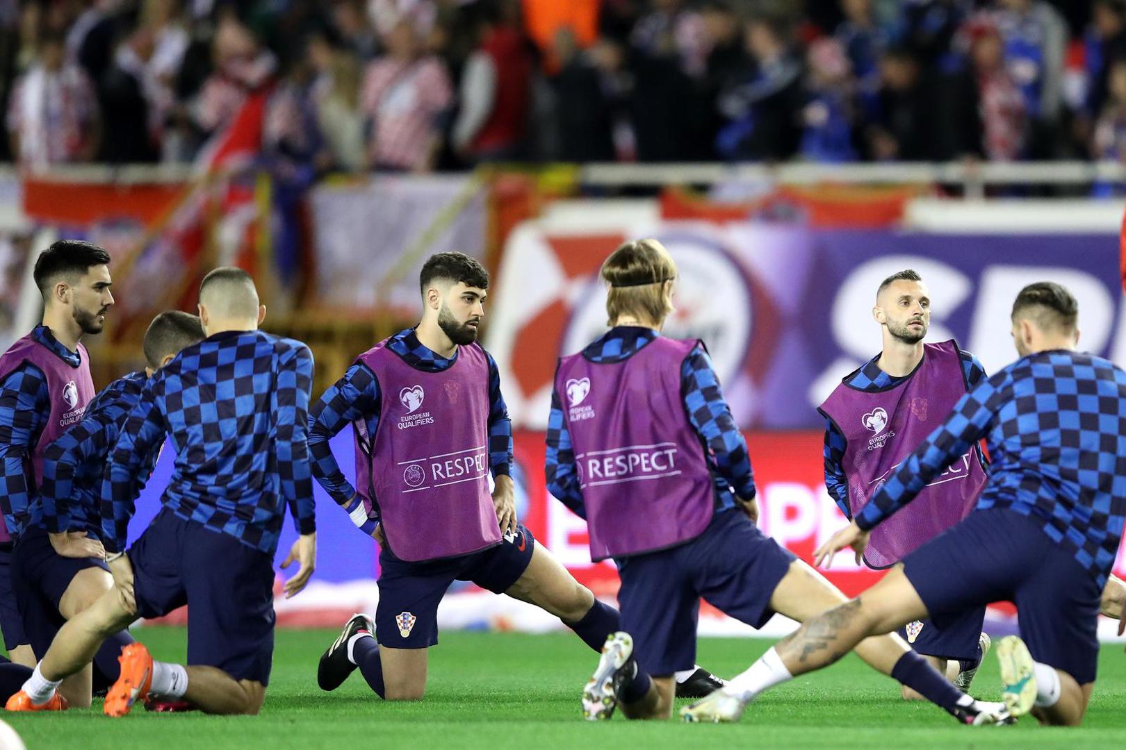 25.03.2023. Split, stadion Poljud  - Utakmica kvalifikacija za EURO 2024, Hrvatska – Wales. Photo: Matija Habljak/PIXSELL