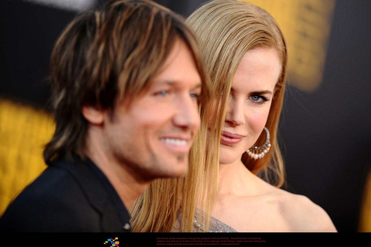 'Keith Urban and Nicole Kidman attend the 2009 American Music Awards in Los Angeles, California Photo: Press Association/Pixsell'