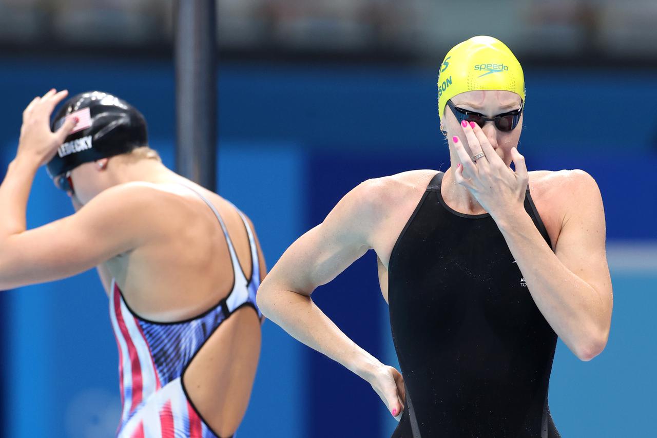 (TOKYO2020)JAPAN-TOKYO-OLY-SWIMMING-WOMEN-200M FREESTYLE-SEMIFINAL