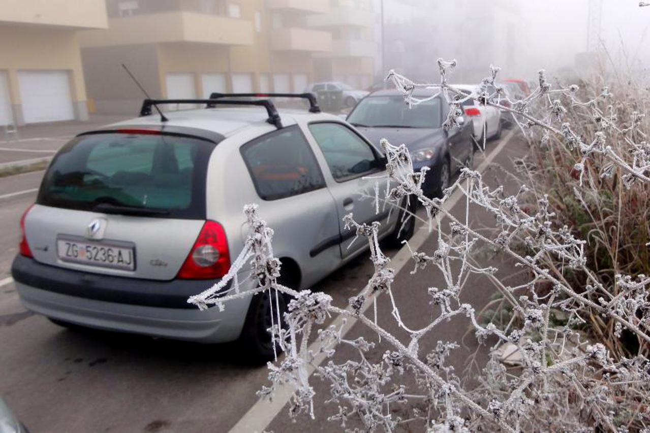 Mraz i magla u Zagrebu (1)