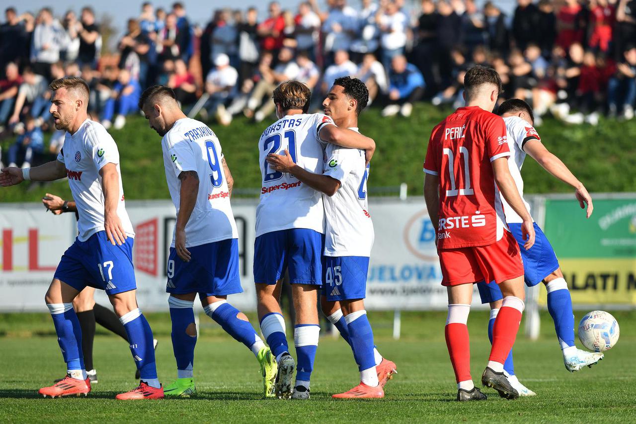 Bjelovar: 1/8 finala SuperSport Hrvatskog nogometnog kupa, NK Mladost Ždralovi - HNK Hajduk