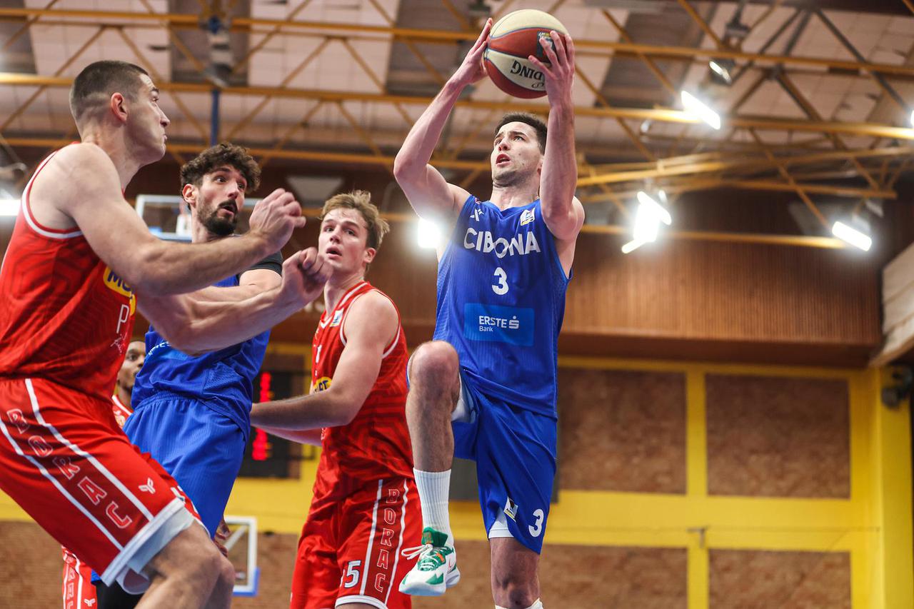 Zagreb: Cibona i Borac Mozzart susreli se u 14. kolu ABA lige