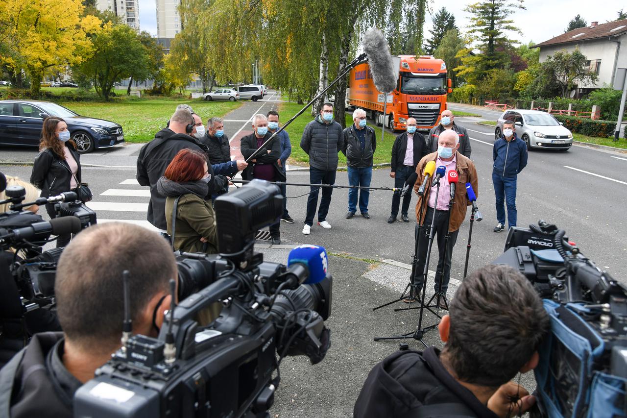 Zagreb: Udruga cestovnih prijevoznika održala konferenciju za medije