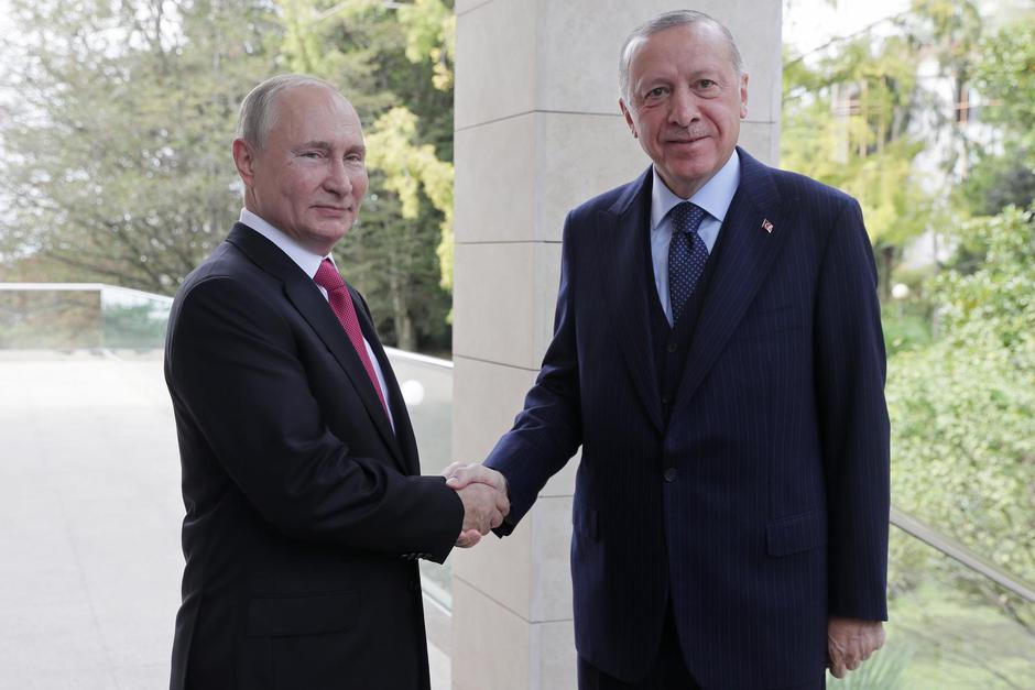 Presidents of Russia and Turkey meet in Sochi